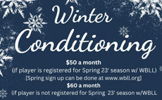 2023 Winter Conditioning